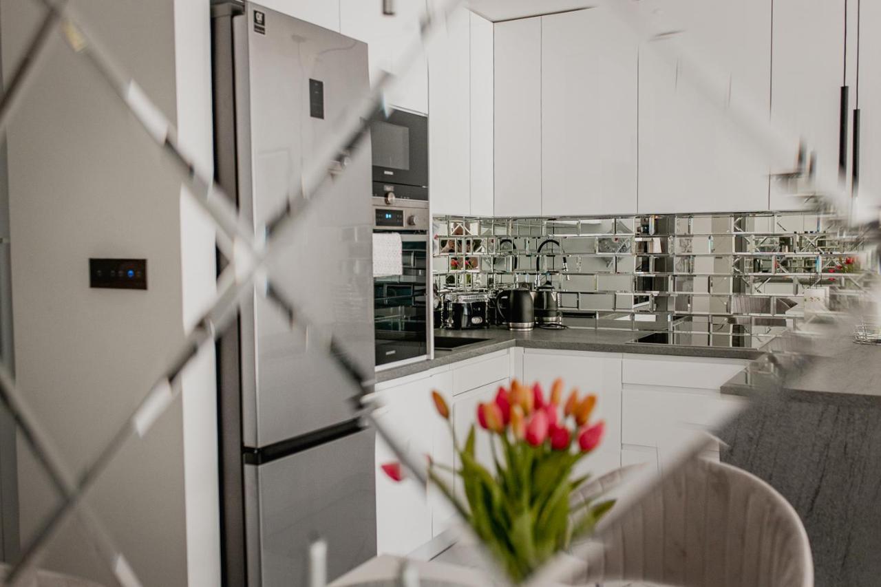 Apartament Villa Klar Ostróda Dış mekan fotoğraf