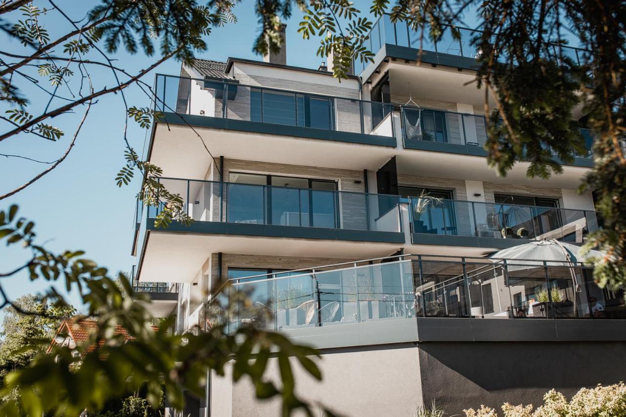 Apartament Villa Klar Ostróda Dış mekan fotoğraf