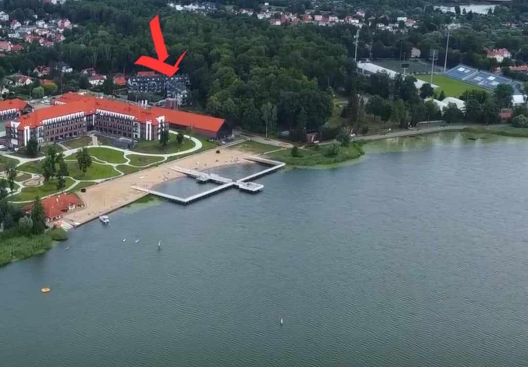 Apartament Villa Klar Ostróda Dış mekan fotoğraf